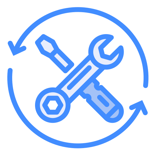 Air conditioning installation icon